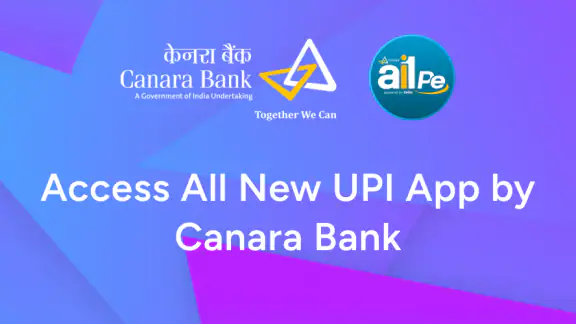 Canara ai1Pe UPI - Payment App