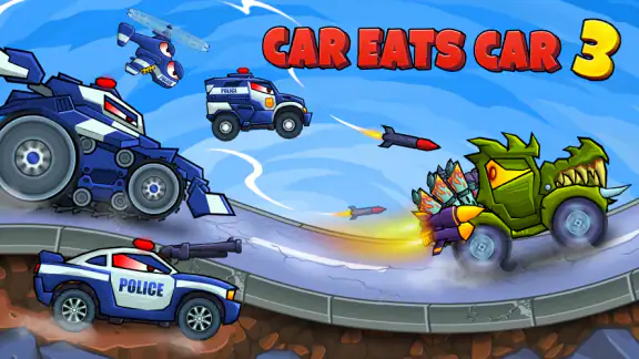 Car Eats Car 3 Survival Racing