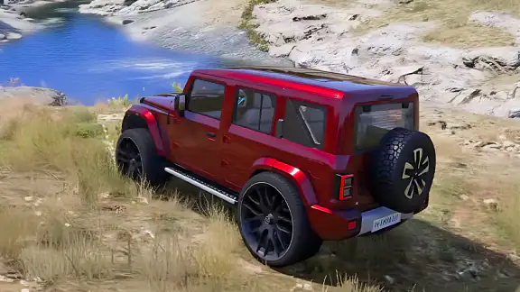 Cargo Jeep Offroad Game