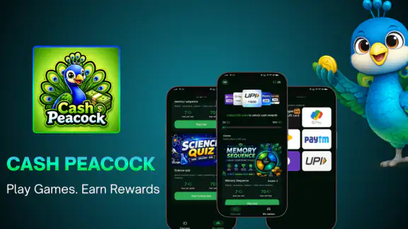 Cash Peacock: Games & Rewards