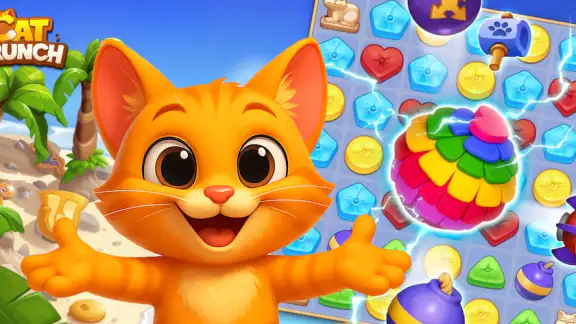 Cat Crunch - Match 3 Games
