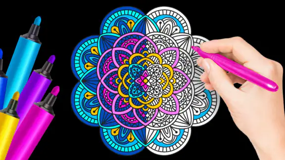 Coloring Book For Relaxation