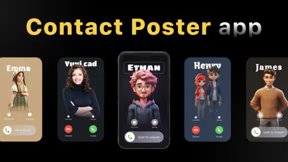 Contact Poster App - iCallPix