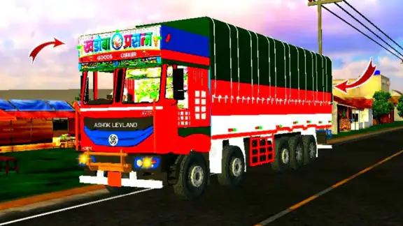 Container Truck Indian Mod