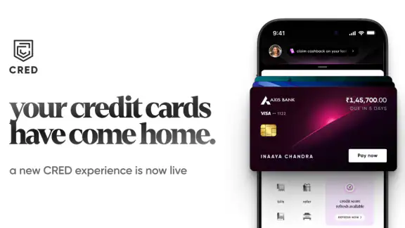 CRED: Credit Cards, Bills, UPI