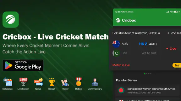 CricBox: Live Cricket Score