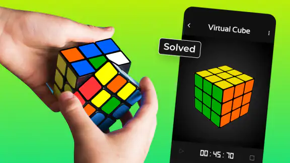 CubeX - Solver, Timer, 3D Cube