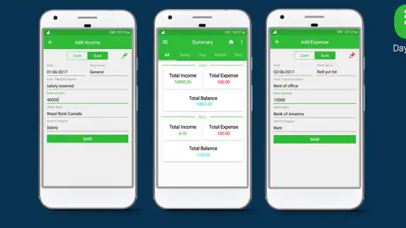 Daily Income & Expense Book