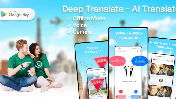 Deep Translate - Voice, Camera