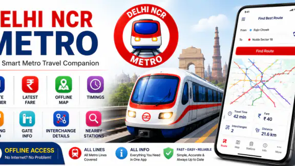 Delhi NCR Metro Navigatior
