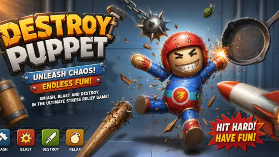 Destroy Puppet -Ragdoll Launch