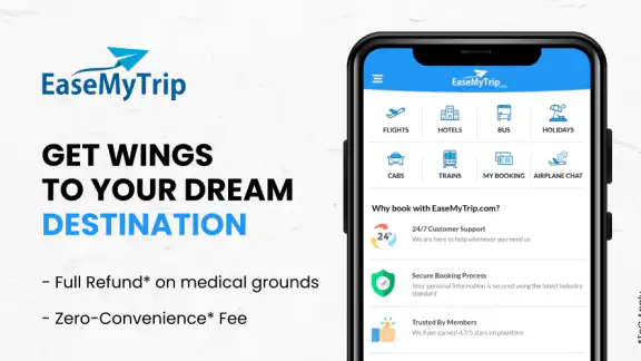 EaseMyTrip Flight, Hotel, Bus