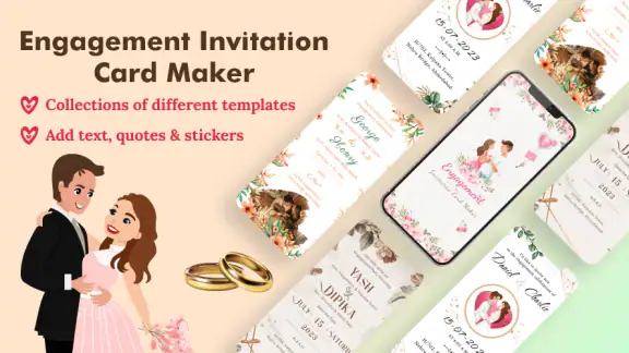 Engagement Card Maker & Design