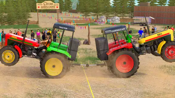 Farm Tractor Farming Games 3D