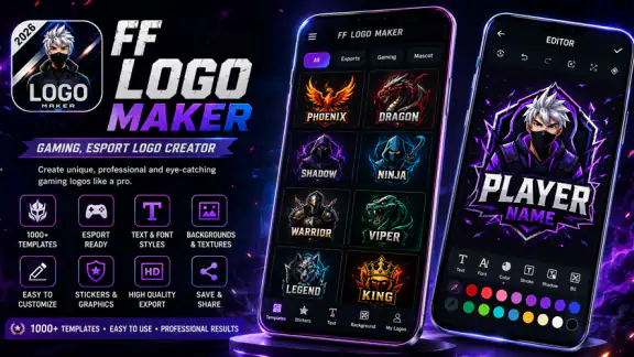 FF Logo Maker - Gaming, Esport