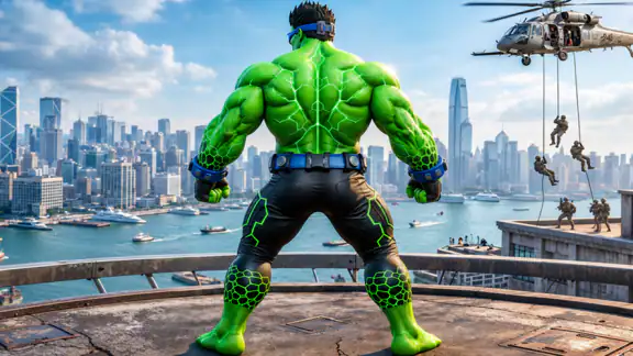Giant Incredible Monster Hero