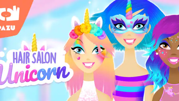 Girls Hair Salon Unicorn