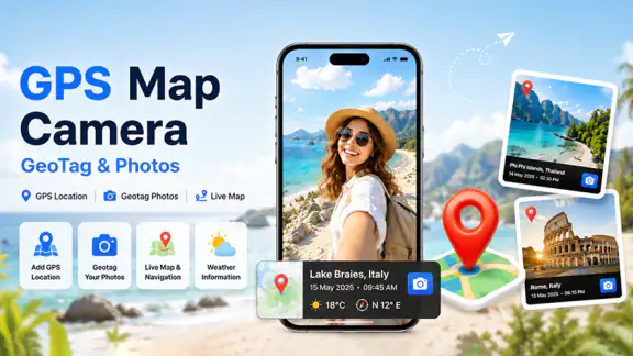GPS Map Camera: Geotag Photos