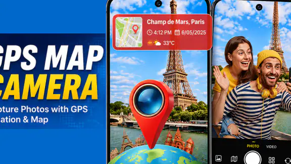 GPS Map Camera, Photo Stamp