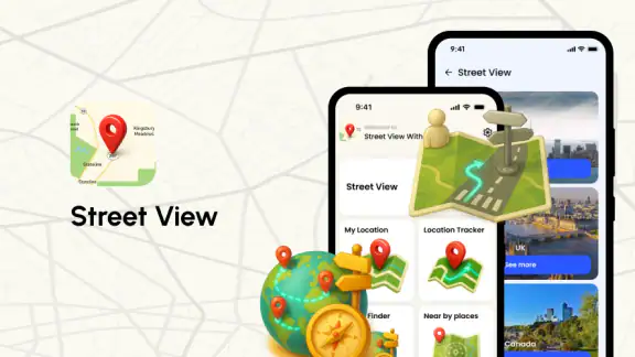 GPS Map: Street View