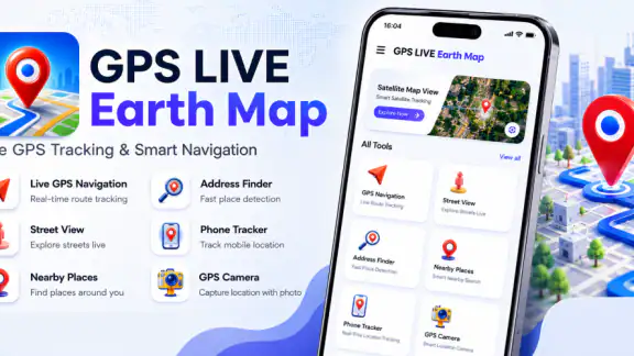 GPS Navigation & Satellite Map