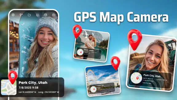 GPS मैप कैमरा: टाइमस्टैम्प कैम