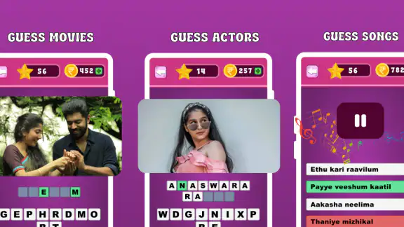 Guess Malayalam Movies