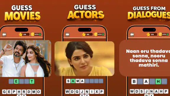 Guess Tamil Movies, Actors