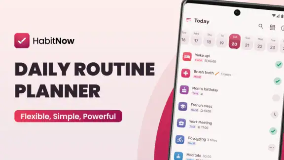 HabitNow Daily Routine Planner