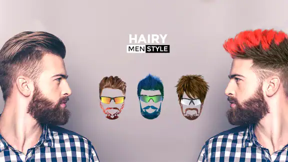 Hairy - Men Hairstyles Beard &