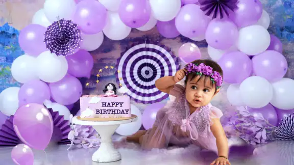 Happy Birthday Photo Frame
