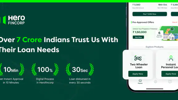 Hero Digital Lending & UPI App