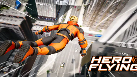 Hero Flying City Simulator
