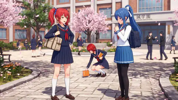High School Anime Girl Sim 3D