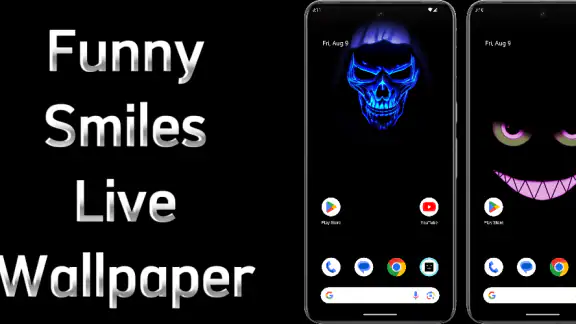 Hình nền động Nụ cười vui nhộn