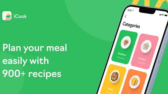 iCook: योजना पोषण, स्वस्थ मेनू