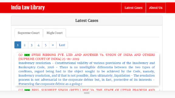 India law Library (Law App)