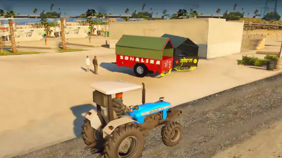 Indian Farming Tractor Games