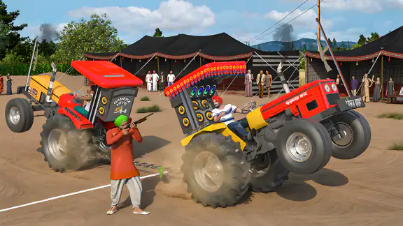 Indian Farming: Tractor Sim 3D