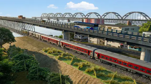 Indian Trains Driving 3D