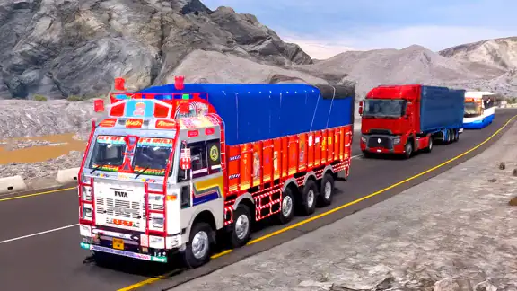 Indian Truck Offroad Cargo 3D