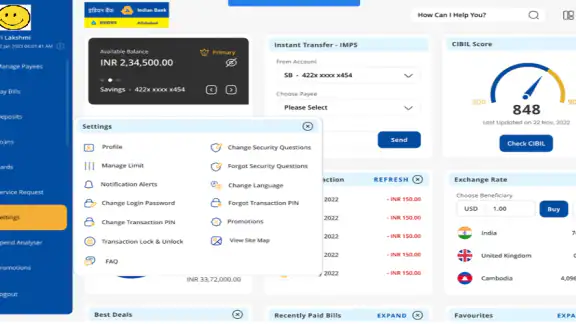 IndSMART IndianBank Mobile App