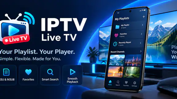 IPTV Online Player: Live TV