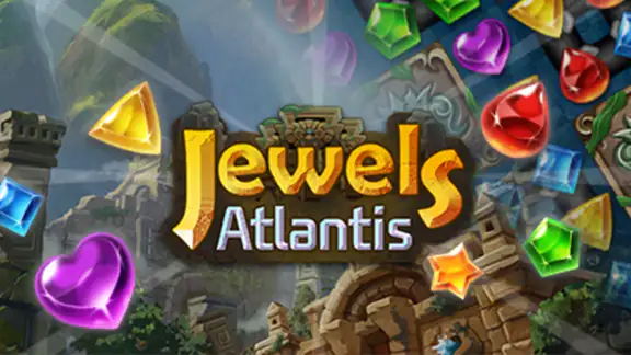 Jewels Atlantis: Puzzle game
