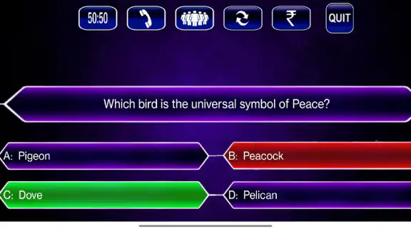 KBC Quiz in Hindi & English