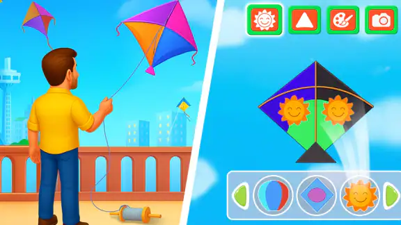 Kite Flying Adventure Game