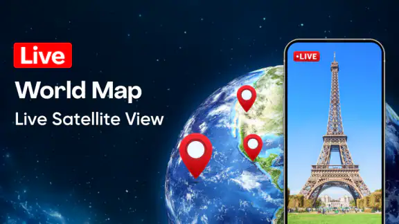 Live 3D Earth Map Viewer