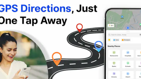 Live Gps Voice Navigation App
