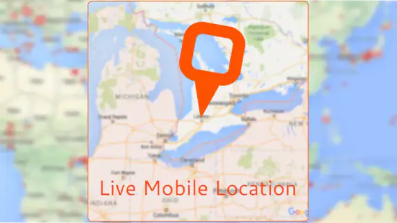 Live Location, GPS Coordinates