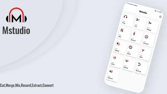 Mstudio : Audio & Music Editor